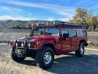 2001 Hummer H1 Wagon Turbodiesel 4WD SUV Red