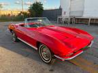1964 Chevrolet Corvette Convertible Red Red