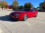 1993 Toyota Supra Coupe Red manual