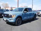 2023 Ford F-150 Blue, 163 miles