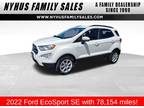 2022 Ford EcoSport White, 78K miles