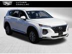 2020 Hyundai Santa Fe White, 24K miles