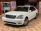 2003 Lexus LS 430 Sedan White,