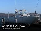 World Cat 266 SC Power Catamarans 2000