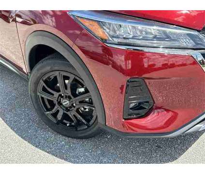 2024 Nissan Kicks SR is a Black, Red 2024 Nissan Kicks SR SUV in Stuart FL