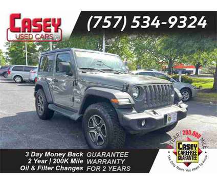 2018 Jeep Wrangler Sport S is a Grey 2018 Jeep Wrangler Sport SUV in Newport News VA