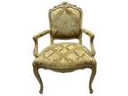 Beautiful pair of Chateau D'Ax spa Carved Arm Chairs.