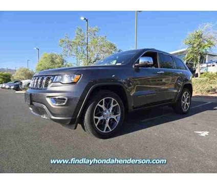 2020 Jeep Grand Cherokee Limited is a Grey 2020 Jeep grand cherokee Limited SUV in Henderson NV