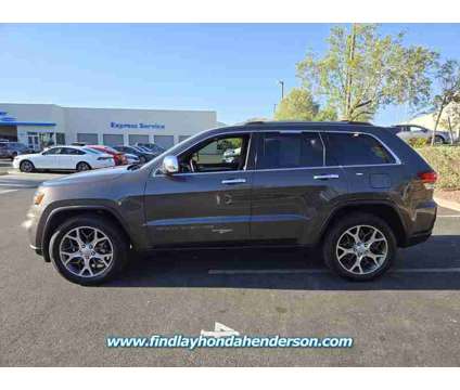 2020 Jeep Grand Cherokee Limited is a Grey 2020 Jeep grand cherokee Limited Car for Sale in Henderson NV