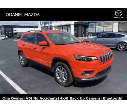 2021 Jeep Cherokee Latitude Lux is a Orange 2021 Jeep Cherokee Latitude SUV in Fort Wayne IN