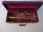 Vintage Getzen Super Deluxe Trumpet + Vintage Case Elkhorn, Wis. U.S.A.