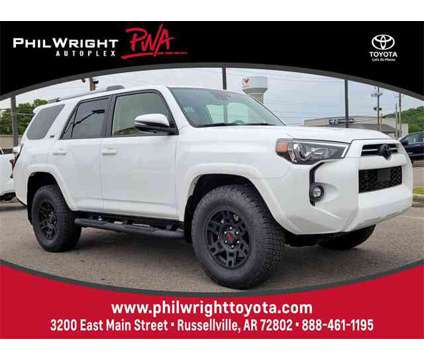 2024 Toyota 4Runner SR5 Premium is a Silver 2024 Toyota 4Runner SR5 Premium SUV in Russellville AR