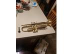 FOR PARTS* Conn Director Trumpet Vintage shooting stars and mouthpiece