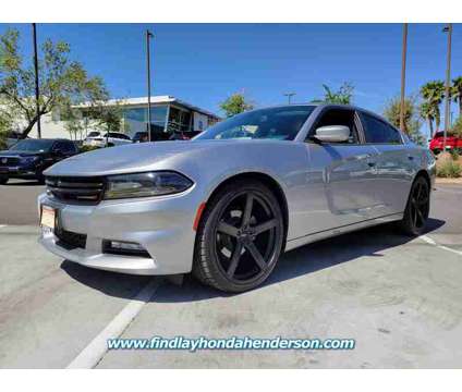2018 Dodge Charger SXT Plus is a Silver 2018 Dodge Charger SXT Sedan in Henderson NV