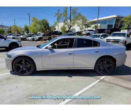 2018 Dodge Charger SXT Plus is a Silver 2018 Dodge Charger SXT Sedan in Henderson NV