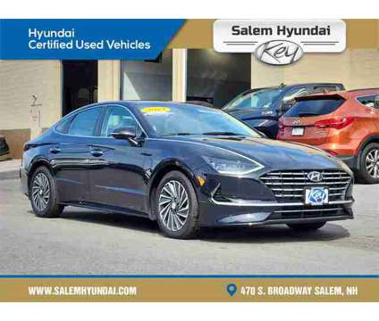 2023 Hyundai Sonata Hybrid SEL is a Blue 2023 Hyundai Sonata Hybrid Hybrid in Salem NH