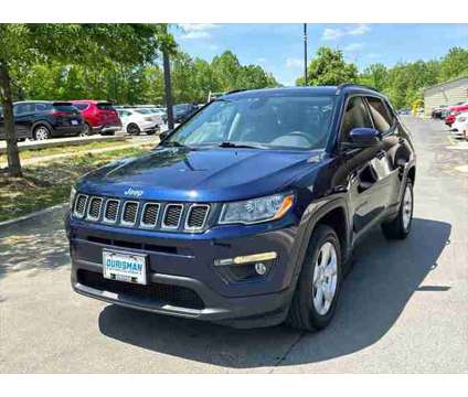 2020 Jeep Compass Latitude 4X4 is a Blue 2020 Jeep Compass Latitude SUV in Bowie MD