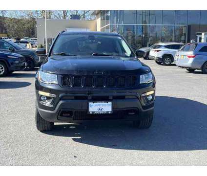 2019 Jeep Compass Upland Edition 4x4 is a Black 2019 Jeep Compass SUV in Utica NY