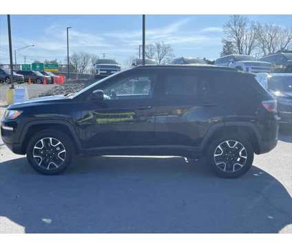 2019 Jeep Compass Upland Edition 4x4 is a Black 2019 Jeep Compass SUV in Utica NY