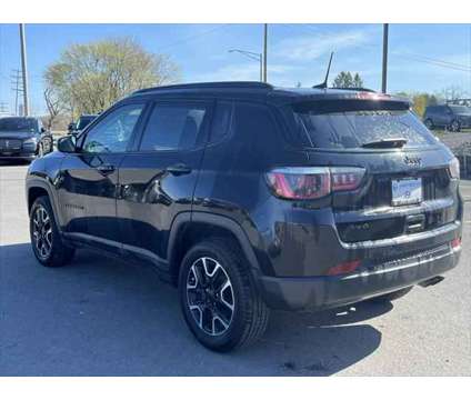 2019 Jeep Compass Upland Edition 4x4 is a Black 2019 Jeep Compass SUV in Utica NY