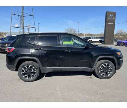 2019 Jeep Compass Upland Edition 4x4 is a Black 2019 Jeep Compass SUV in Utica NY