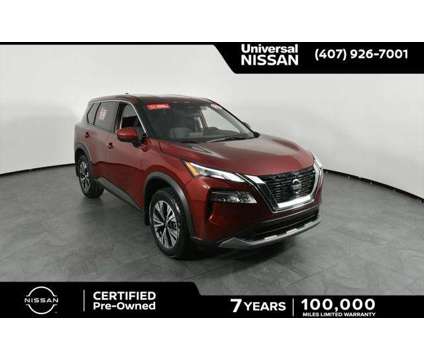 2021 Nissan Rogue SV FWD is a Red 2021 Nissan Rogue SV Station Wagon in Orlando FL