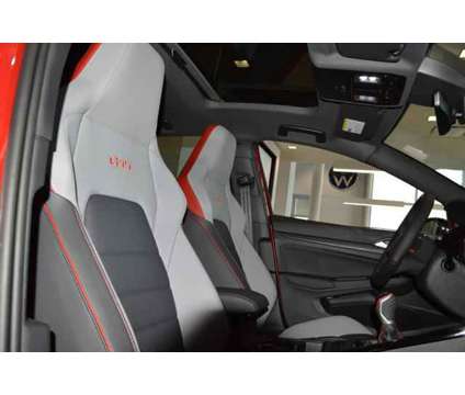 2024 Volkswagen Golf GTI 2.0T 380 SE is a Black, Red 2024 Volkswagen Golf GTI Hatchback in Highland Park IL