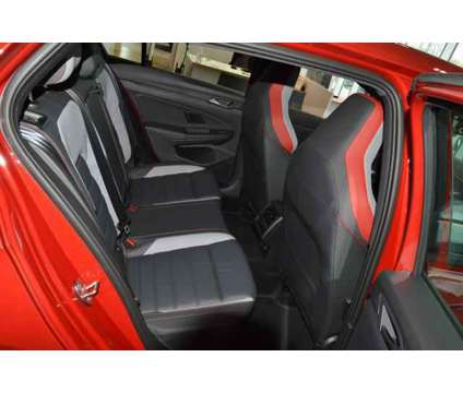 2024 Volkswagen Golf GTI 2.0T 380 SE is a Black, Red 2024 Volkswagen Golf GTI Hatchback in Highland Park IL