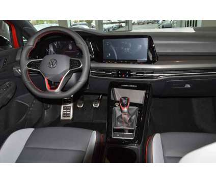 2024 Volkswagen Golf GTI 2.0T 380 SE is a Black, Red 2024 Volkswagen Golf GTI Hatchback in Highland Park IL