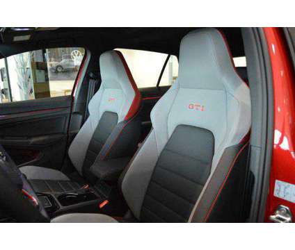 2024 Volkswagen Golf GTI 2.0T 380 SE is a Black, Red 2024 Volkswagen Golf GTI Hatchback in Highland Park IL