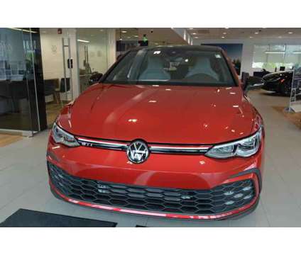 2024 Volkswagen Golf GTI 2.0T 380 SE is a Black, Red 2024 Volkswagen Golf GTI Hatchback in Highland Park IL