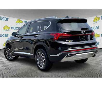 2021 Hyundai Santa Fe Limited is a Black 2021 Hyundai Santa Fe Limited Car for Sale in Norwood MA