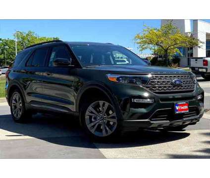 2024 Ford Explorer XLT is a Green 2024 Ford Explorer Car for Sale in Chico CA