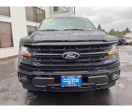2024 Ford F-150 XLT is a Black 2024 Ford F-150 XLT Car for Sale in Mcminnville OR
