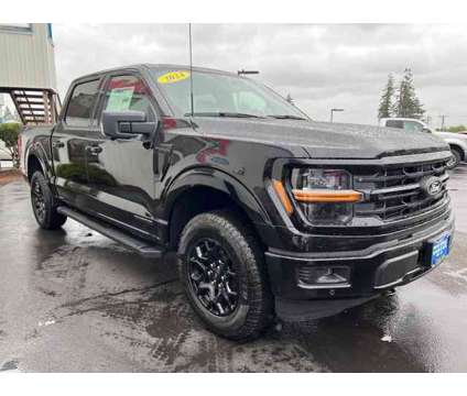 2024 Ford F-150 XLT is a Black 2024 Ford F-150 XLT Car for Sale in Mcminnville OR
