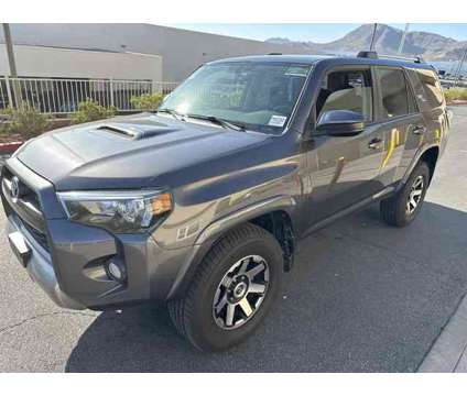 2018 Toyota 4Runner TRD Off-Road is a Grey 2018 Toyota 4Runner TRD Off Road Car for Sale in Henderson NV