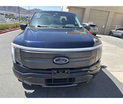 2023 Ford F-150 Lightning XLT is a Blue 2023 Ford F-150 Car for Sale in Henderson NV