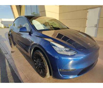 2023 Tesla Model Y Long Range is a Blue 2023 Car for Sale in Henderson NV