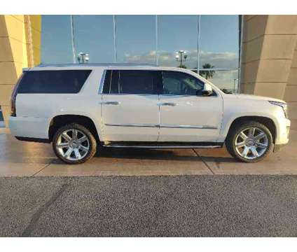 2019 Cadillac Escalade Esv Premium is a White 2019 Cadillac Escalade ESV Premium Car for Sale in Henderson NV