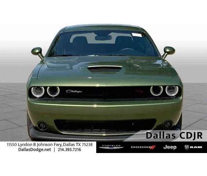 2023UsedDodgeUsedChallengerUsedRWD is a Green 2023 Dodge Challenger Car for Sale in Dallas TX