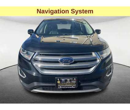 2015UsedFordUsedEdgeUsed4dr AWD is a Black 2015 Ford Edge Titanium SUV in Mendon MA