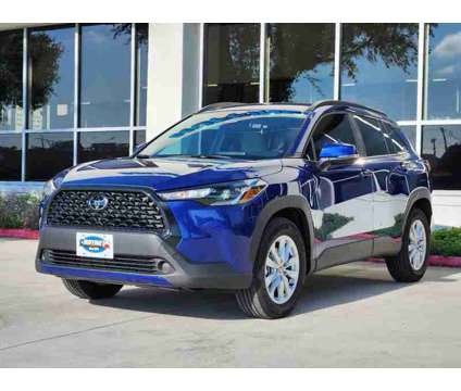 2023UsedToyotaUsedCorolla CrossUsed2WD (GS) is a Blue 2023 Toyota Corolla Car for Sale in Lewisville TX