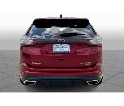 2015UsedFordUsedEdgeUsed4dr FWD is a Red 2015 Ford Edge Car for Sale in Kingwood TX