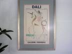 Very Rare Salvador Dali Poster Galerie Ferrero (Framed/Matted)
