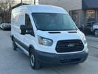 2018 Ford Transit 250 3dr LWB Medium Roof Cargo Van w/Sliding Passen