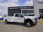 2023 Ford F-550 White, 10 miles