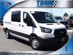 2023 Ford Transit White, 1342 miles