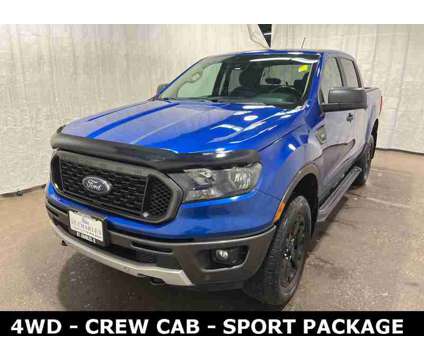 2019 Ford Ranger 4WD CREW CAB SPORT is a Blue 2019 Ford Ranger Truck in Saint Charles IL