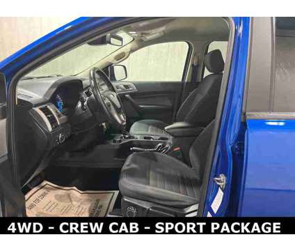 2019 Ford Ranger 4WD CREW CAB SPORT is a Blue 2019 Ford Ranger Truck in Saint Charles IL