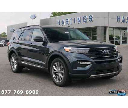 2024 Ford Explorer XLT is a Blue 2024 Ford Explorer XLT SUV in Greenville NC